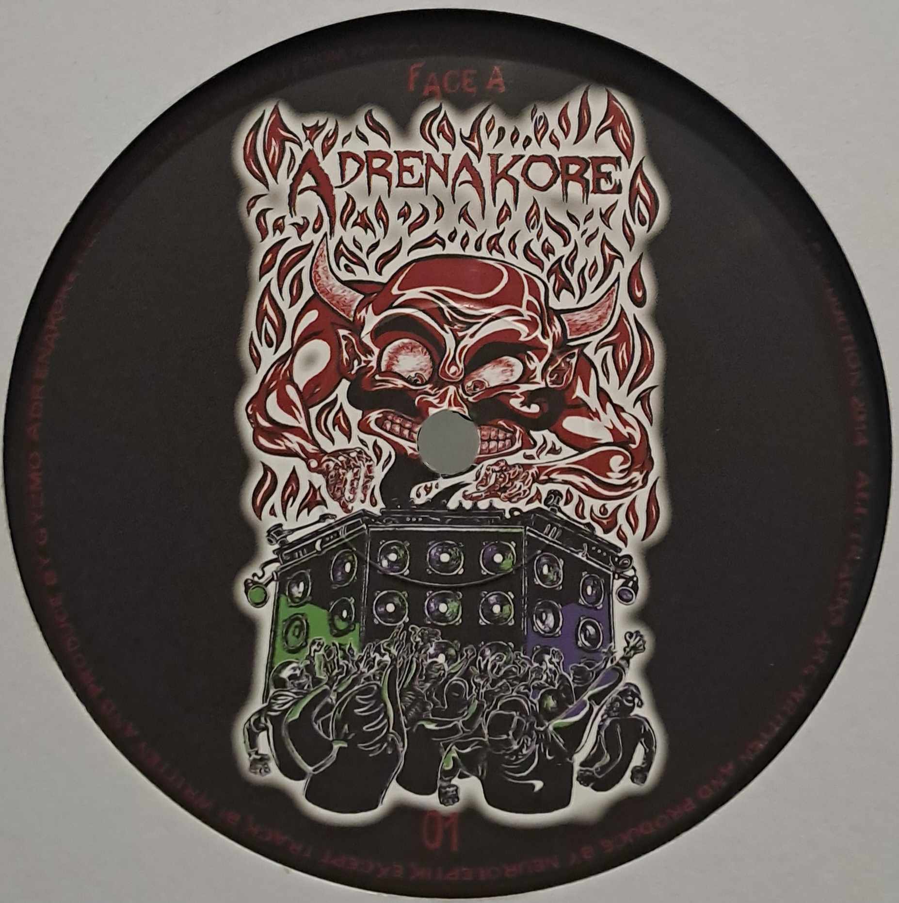 Adrenakore 01 - vinyle freetekno